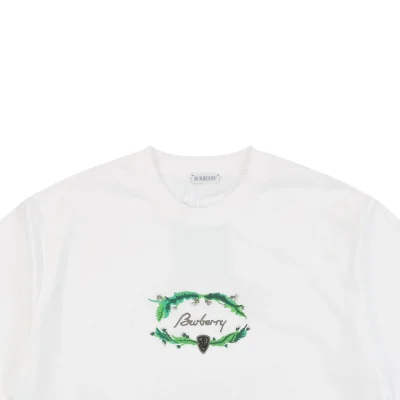 BBrry B-Letter Green Ring Embroidered Short-Sleeve T-Shirt1.jpeg