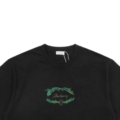 BBrry B-Letter Green Ring Embroidered Short-Sleeve T-Shirt10.jpeg