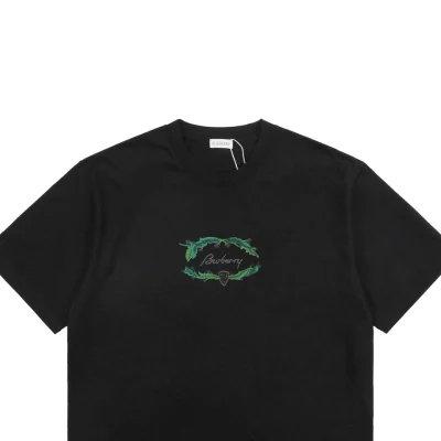 BBrry B-Letter Green Ring Embroidered Short-Sleeve T-Shirt11.jpeg