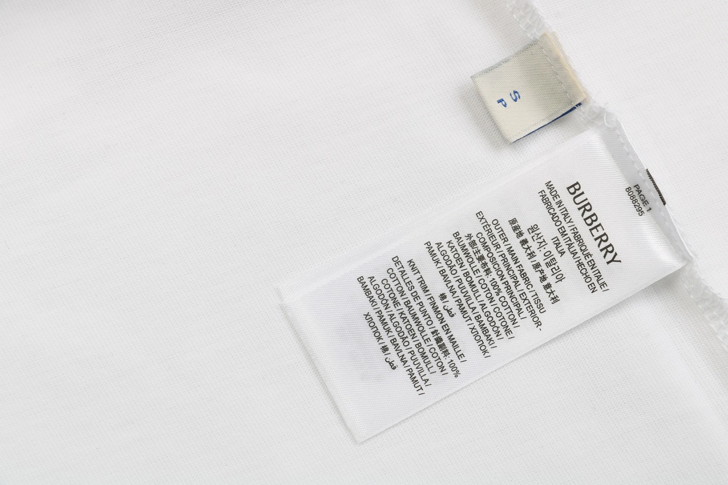Wash tag