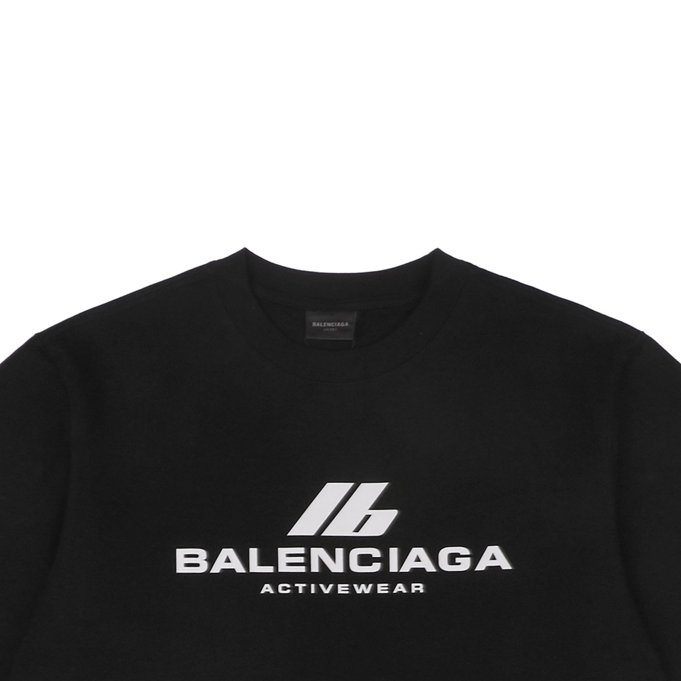 Balenciaga IB Reflective Silver Foil Print Short-Sleeve T-Shirt11.jpeg