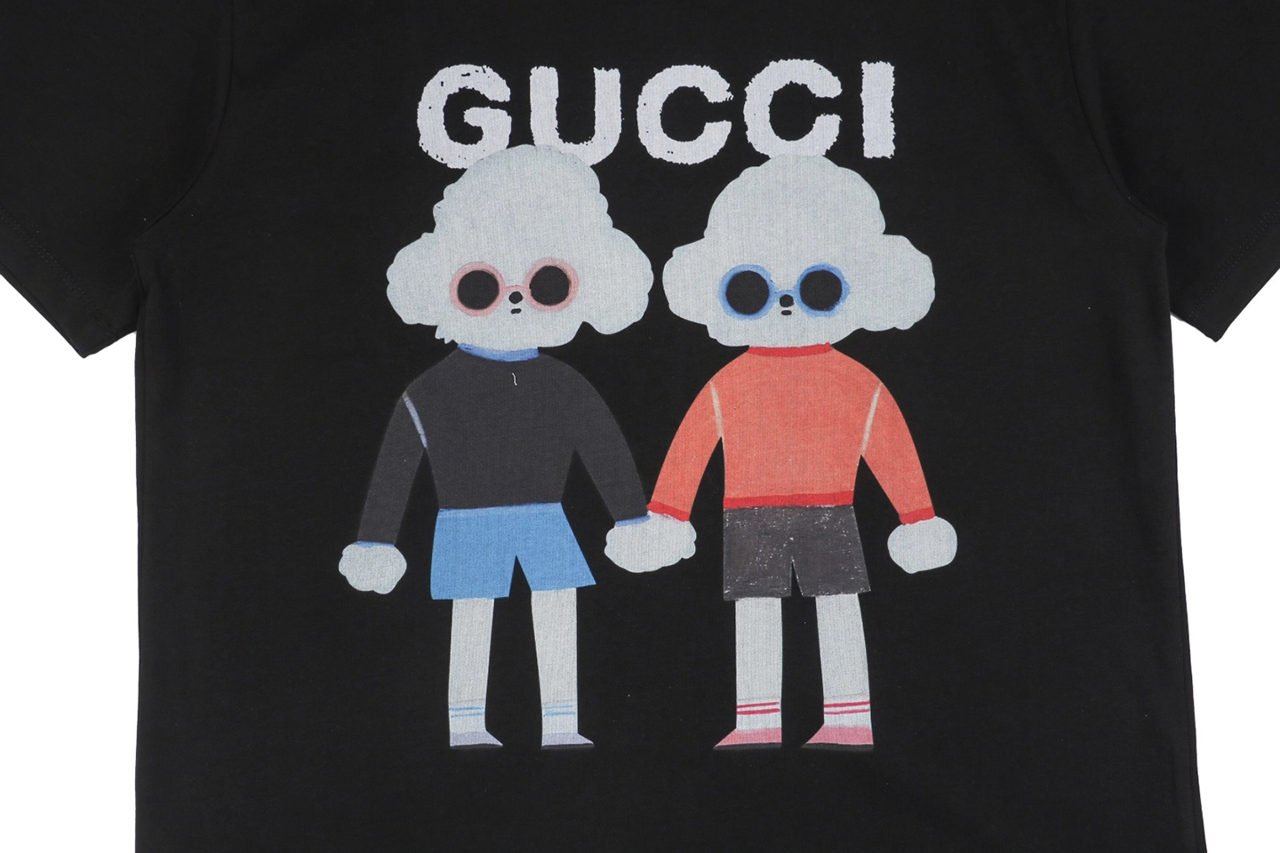 Couple Dog Graphic Print