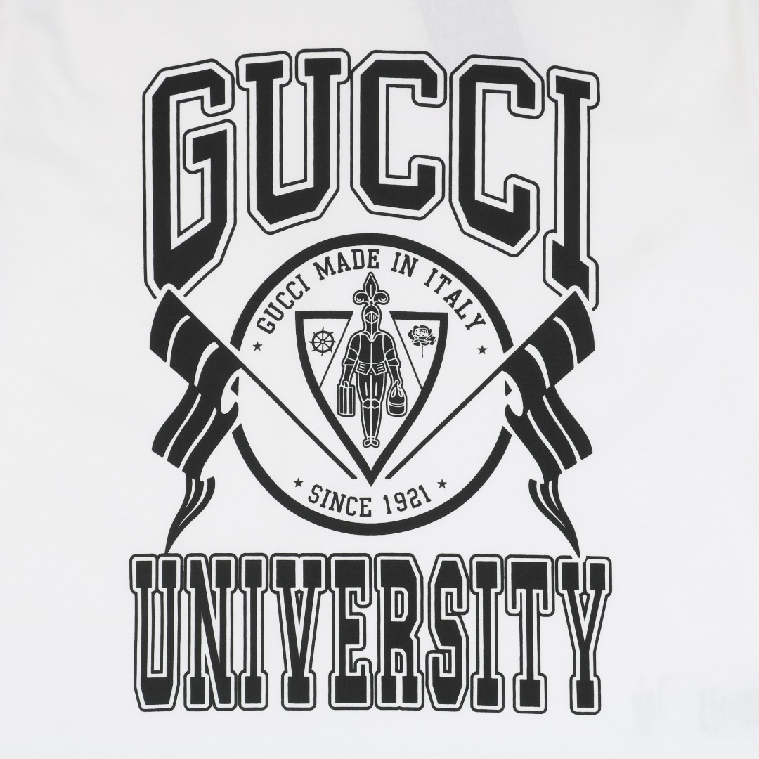 Letter print White