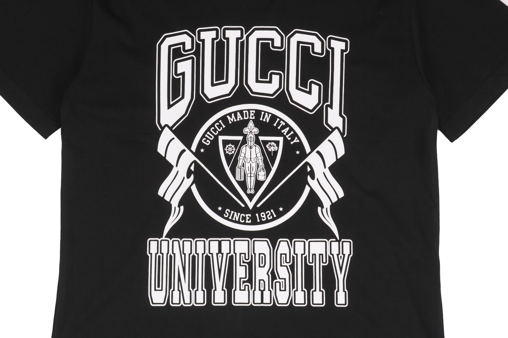 Letter print Black