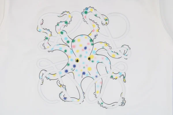 the Colorful Octopus Flower print