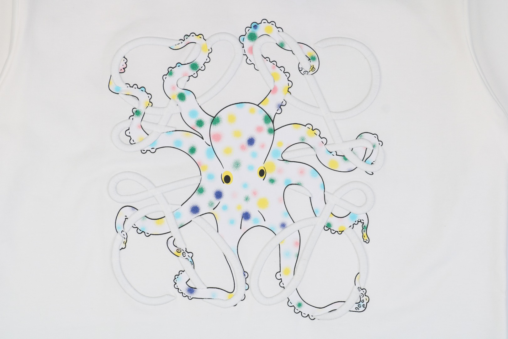 the Colorful Octopus Flower print