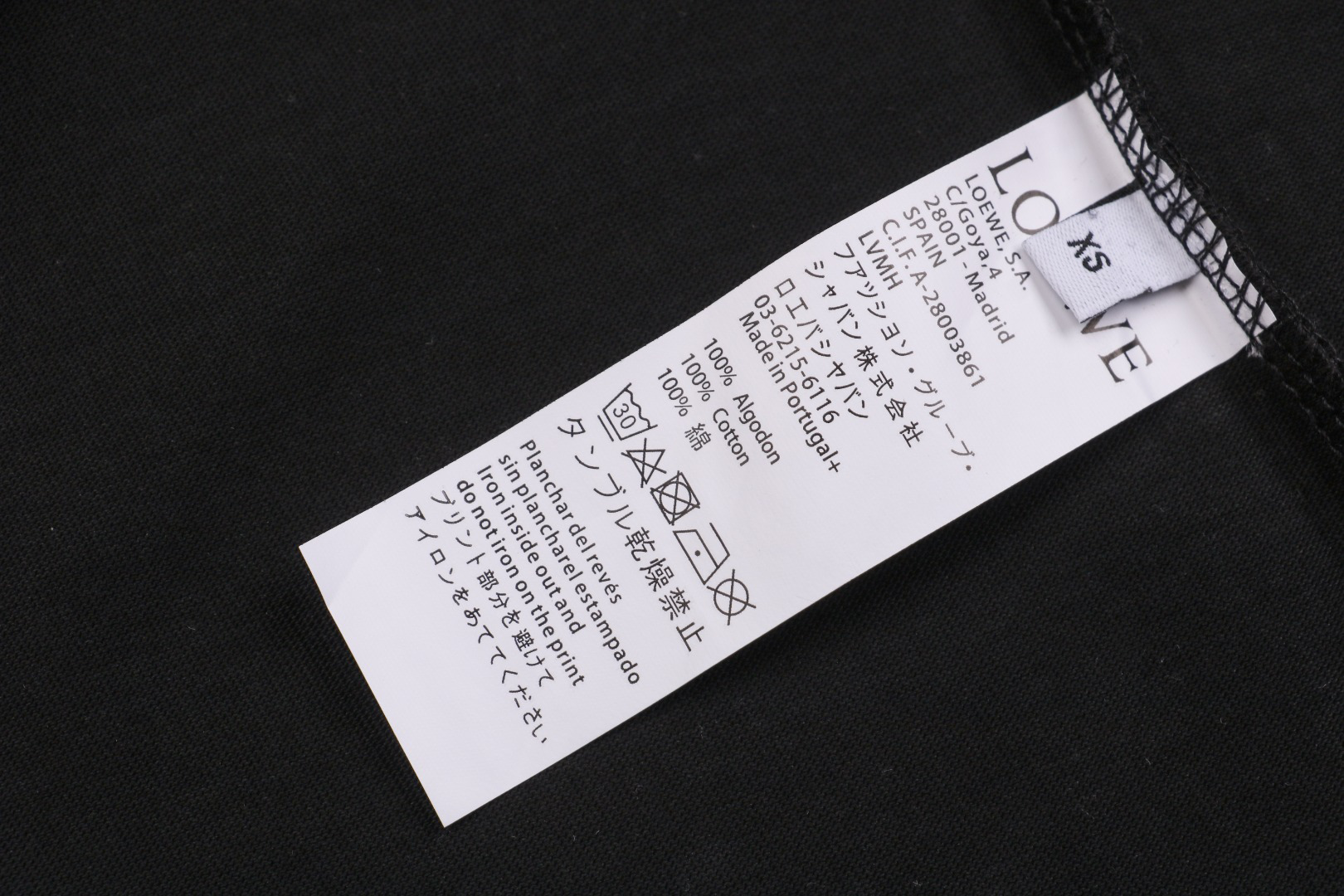 Wash tag