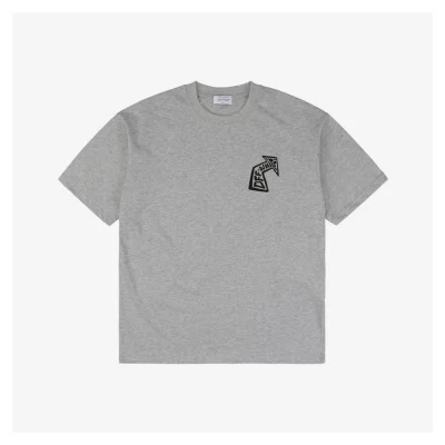 OFF-WHITE CO Virgil “Nail Arrows” Print Short-Sleeve T-Shirt Grey