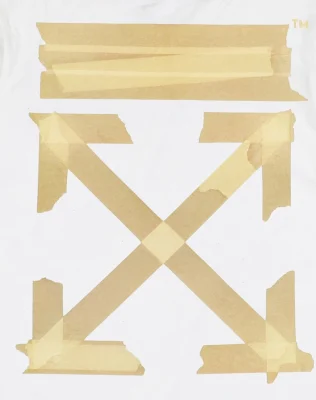 OFF-WHITE CO Virgil Yellow Tape Arrows Print Short-Sleeve T-Shirt14.jpeg