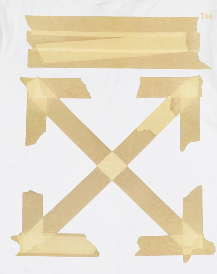 OFF-WHITE CO Virgil Yellow Tape Arrows Print Short-Sleeve T-Shirt14.jpeg