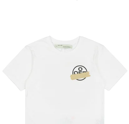 OFF-WHITE CO Virgil Yellow Tape Arrows Print Short-Sleeve T-Shirt9.jpeg