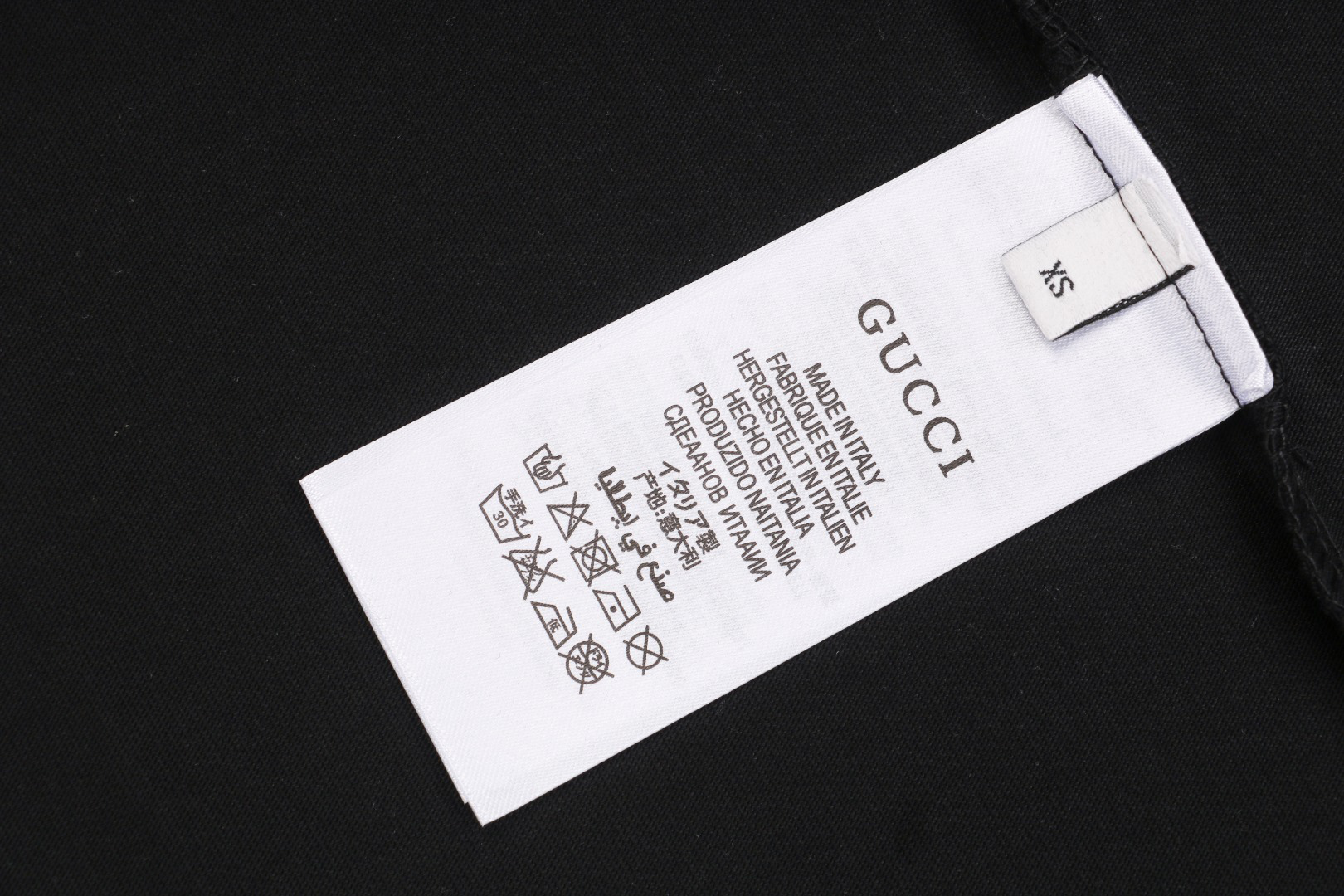Wash tag