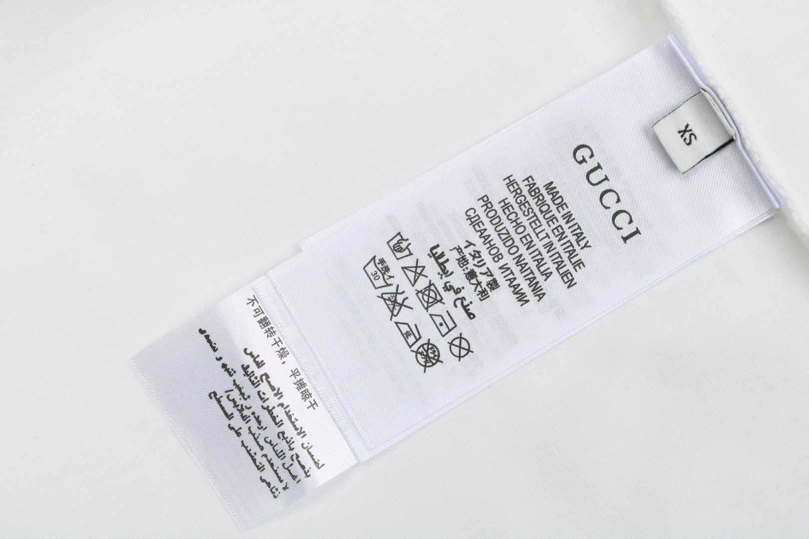 Wash tag