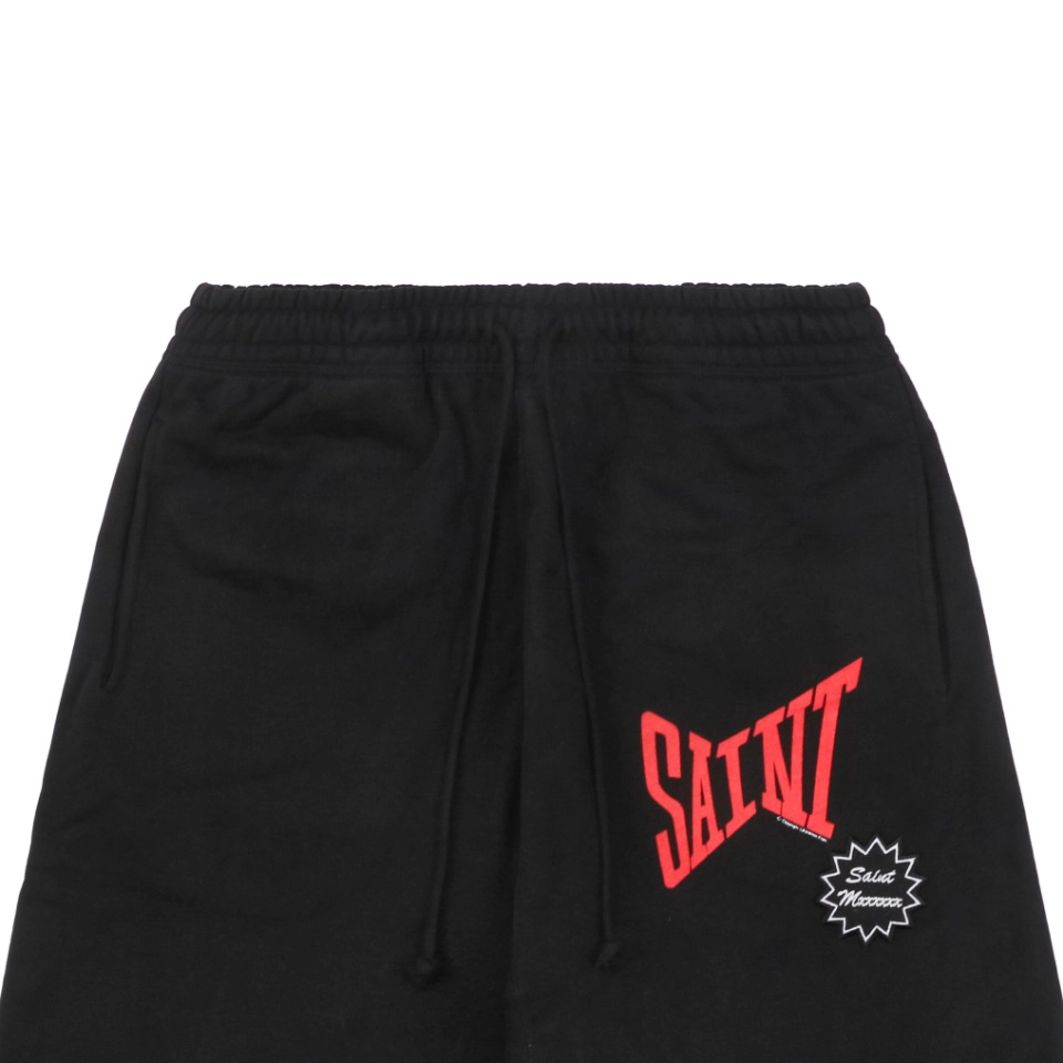 Saint Michael Street Font Print Shorts29.jpeg