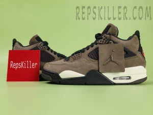 Air Jordan 4 Retro Travis Scott “Mocha” Friends & Family2