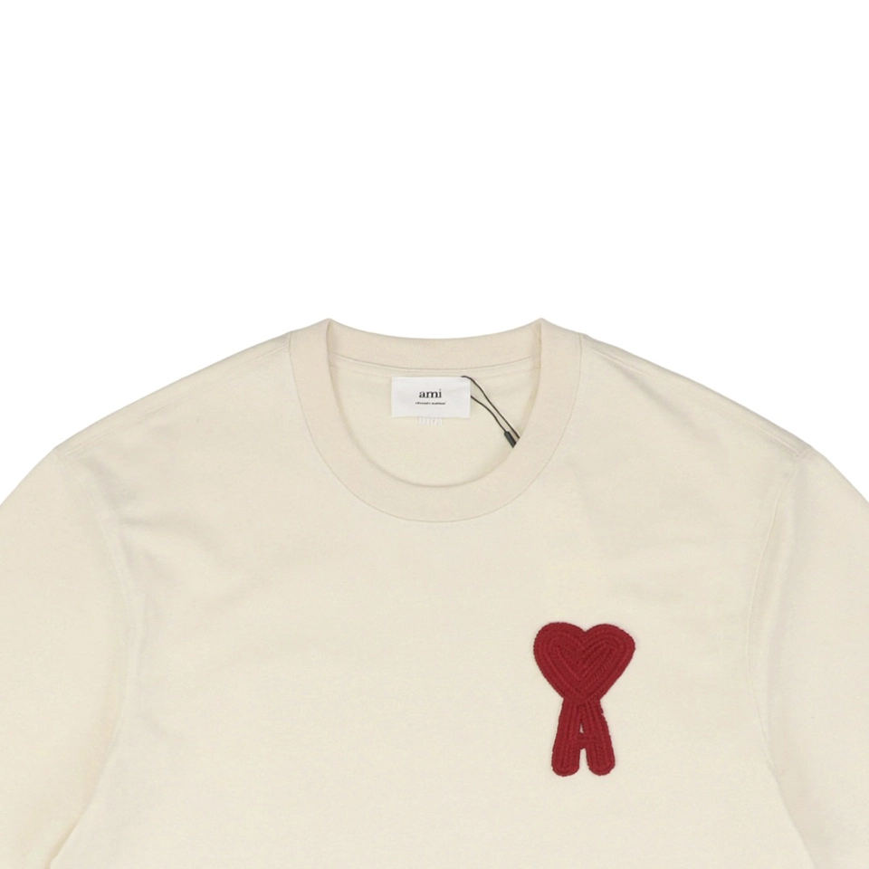 Ami Playful Heart Embroidery T-Shirt10.jpeg