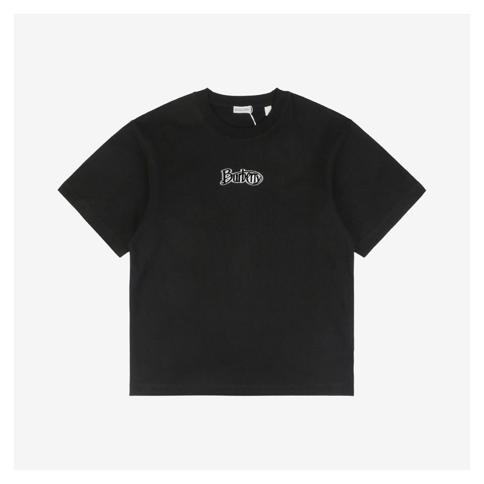 BBry Script Signature Flocked Logo T-Shirt