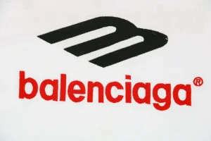 Balenciaga 3B Paris Letter Embroidery T-Shirt4.jpeg