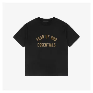Fear of God Essentials “SCHOOL” Arc Letter Print T-Shirt