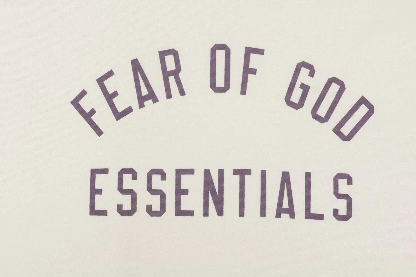 Fear of God logo print