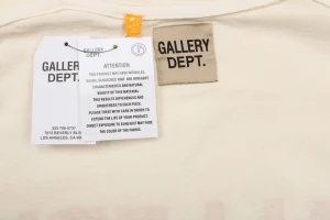 Gallery Dept California Exclusive Orange French Letter Print T-Shirt-6