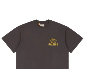 Gallery Dept Distressed French Letter Logo Print T-Shirt4.jpg