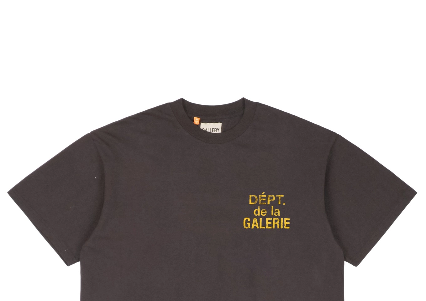 Gallery Dept Distressed French Letter Logo Print T-Shirt6.jpg