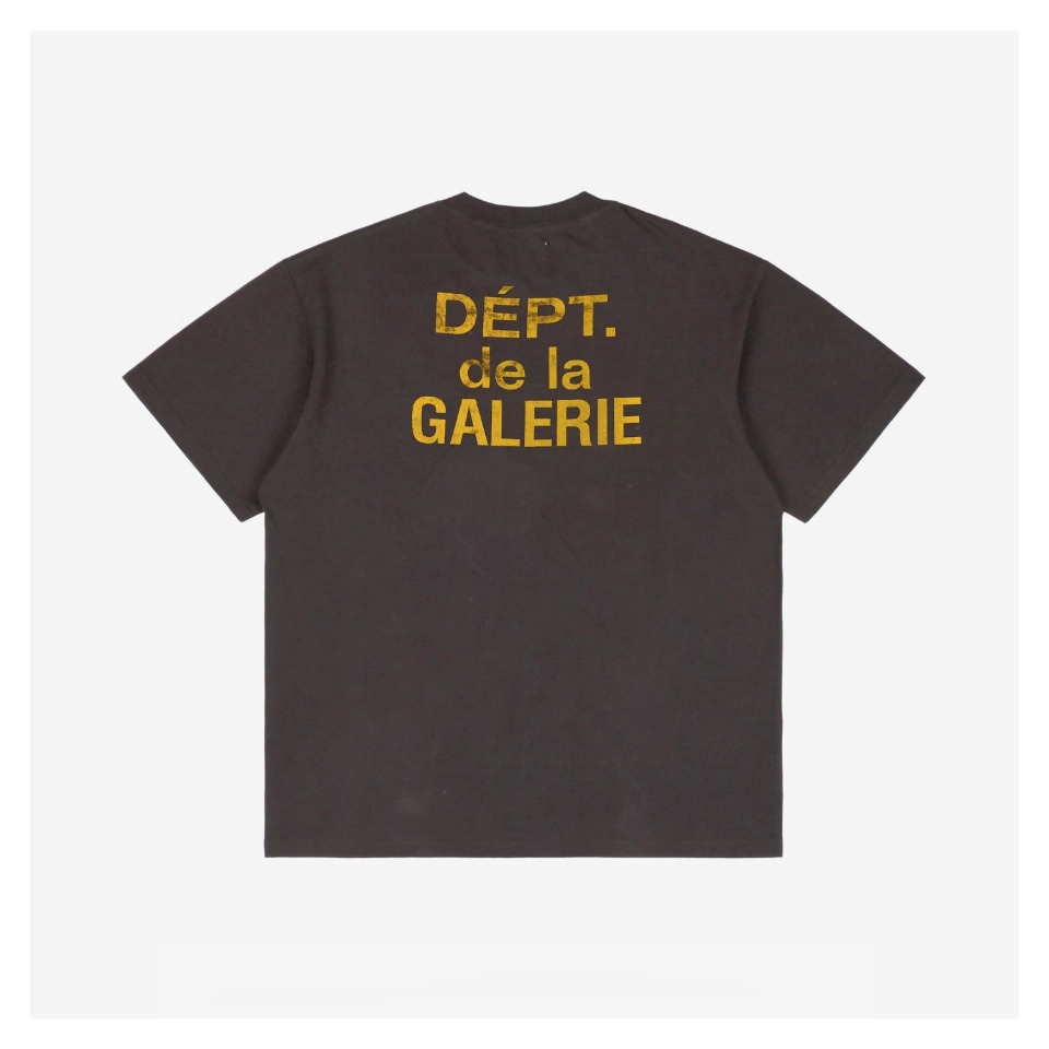 Gallery Dept Distressed French Letter Logo Print T-Shirt9.jpeg