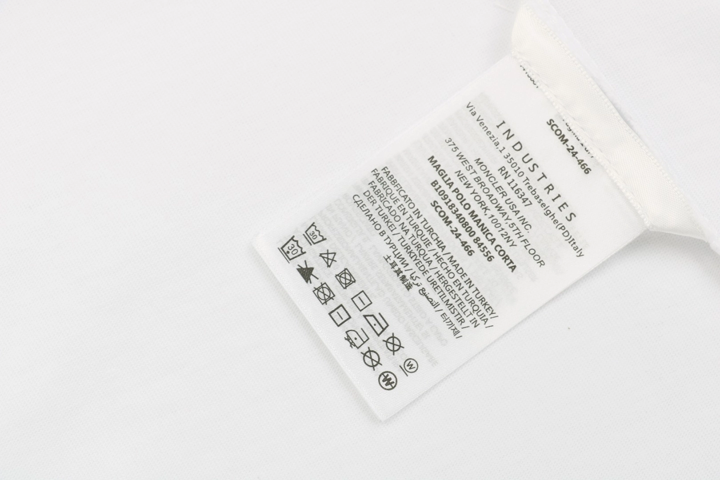 Wash tag
