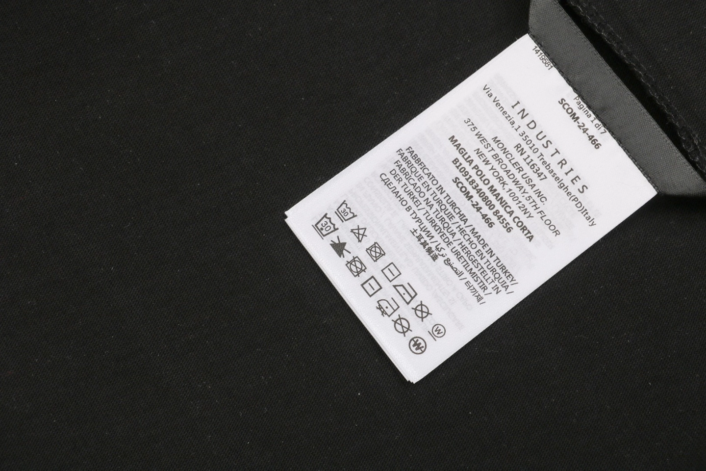 Wash tag