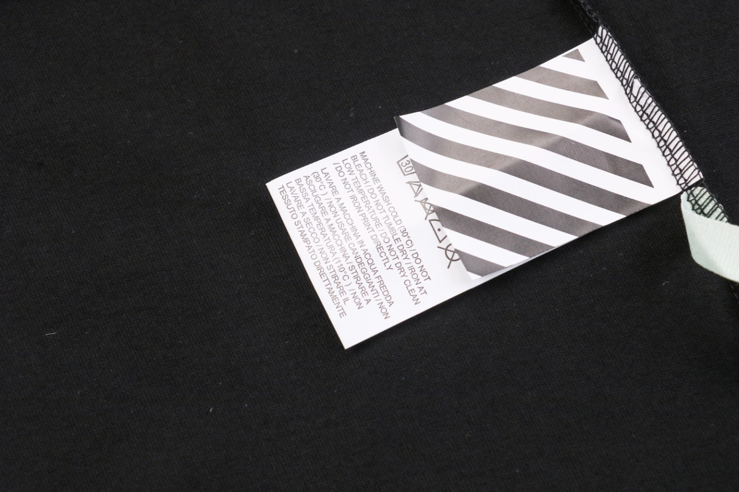 Wash tag