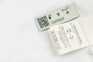 Off White logo tag