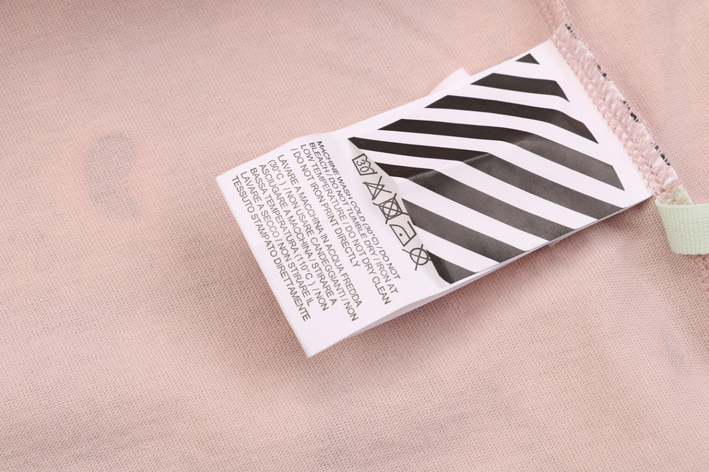 Wash tag