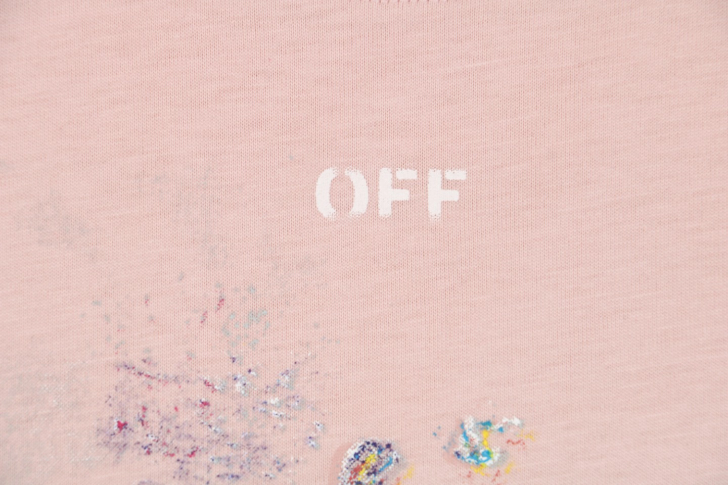 OFF logo print