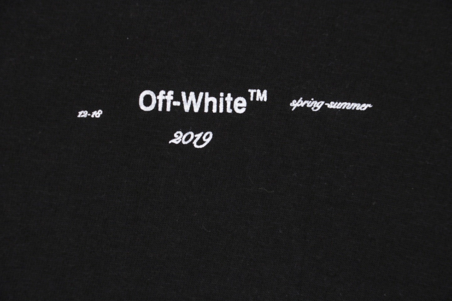 Off-White logo print