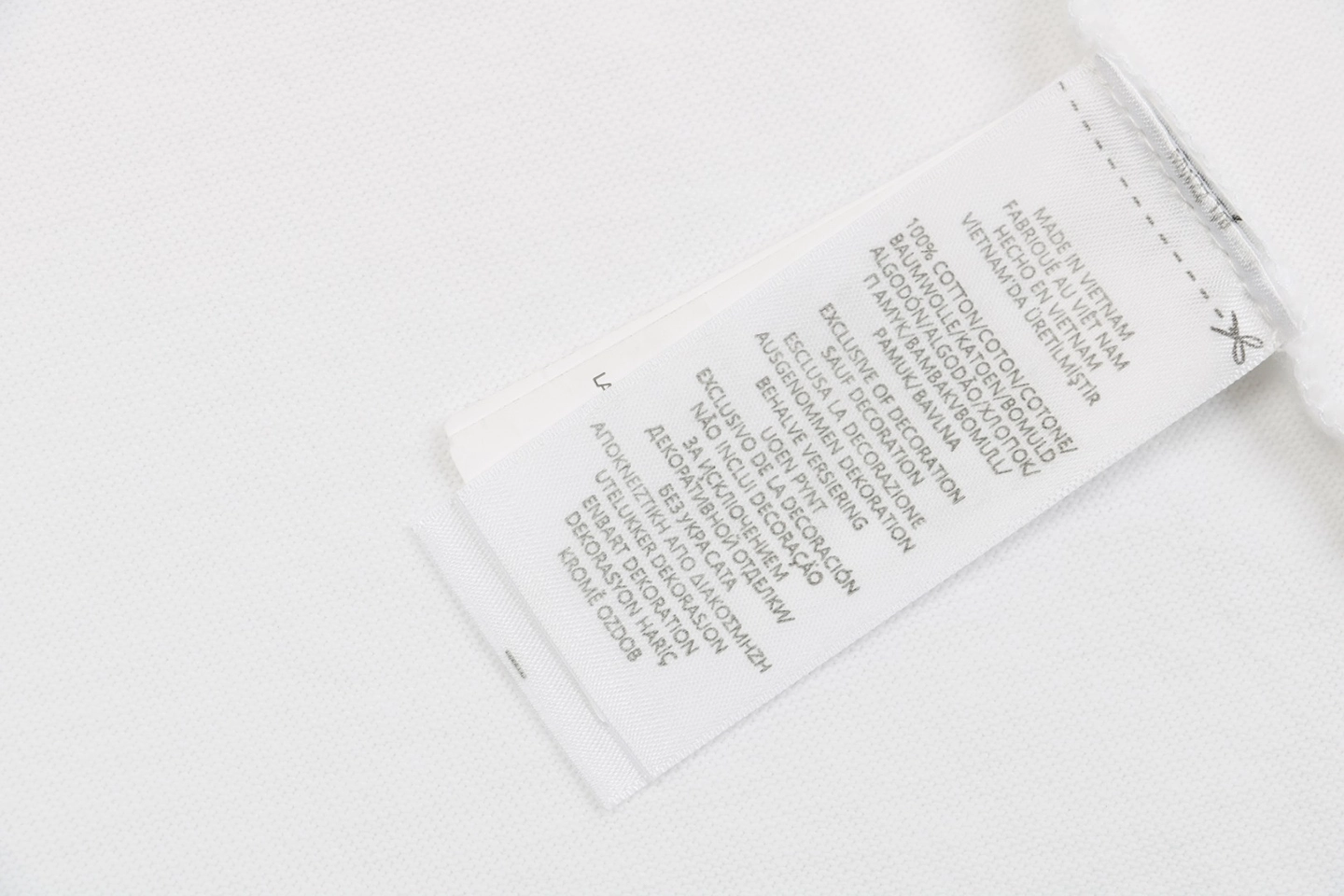 Wash tag