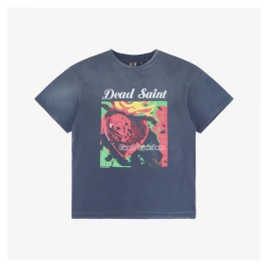 Saint Michael Gods Punishment Distressed & Destroyed Graphic T-Shirt