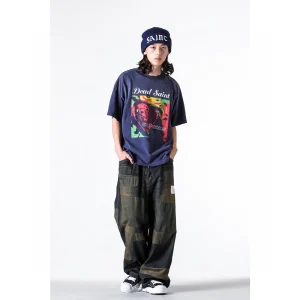 Saint Michael Gods Punishment Distressed & Destroyed Graphic T-Shirt-8