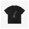 We11done Rainbow Heart Teddy Bear Print T-Shirt (Black/White)