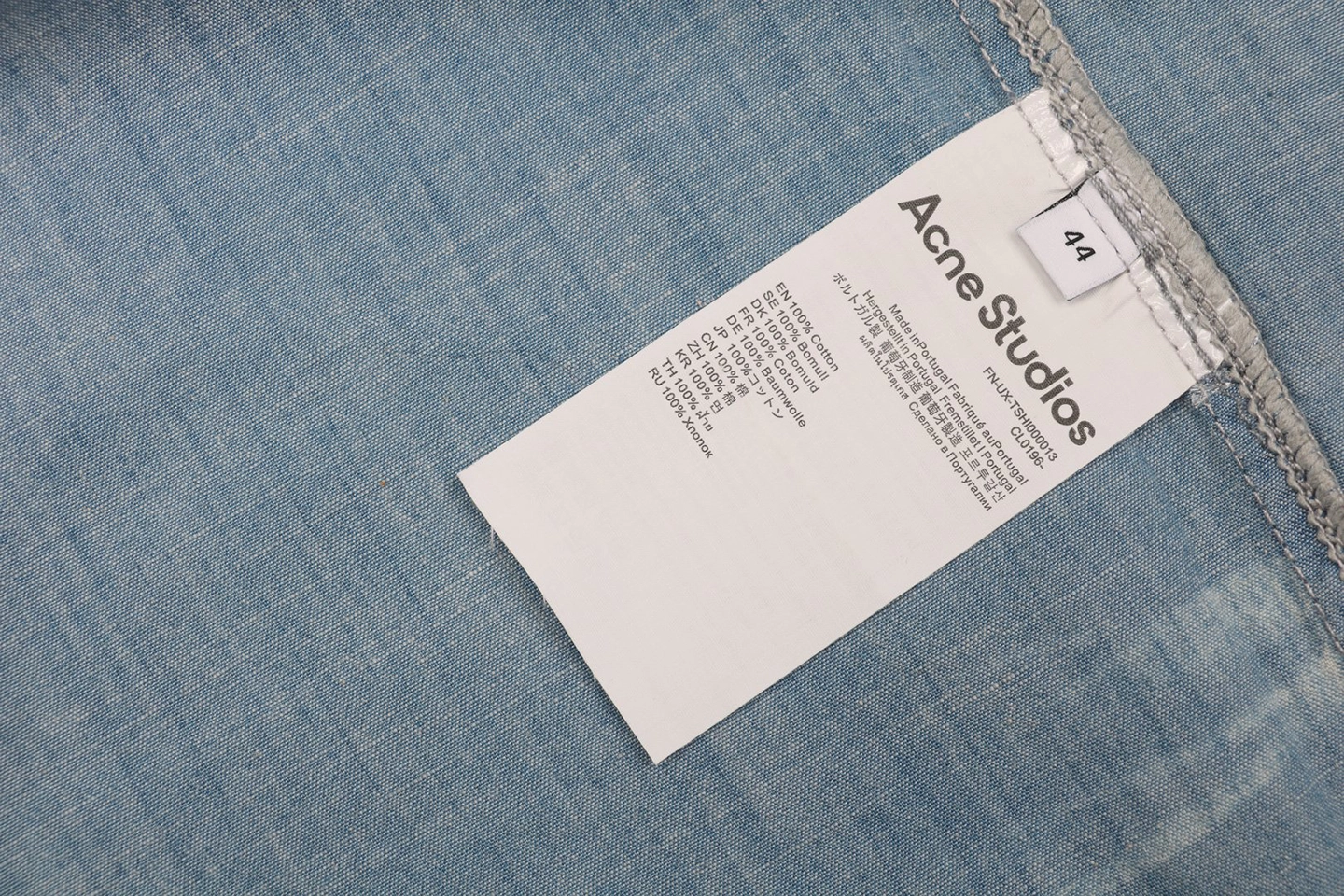 Wash tag