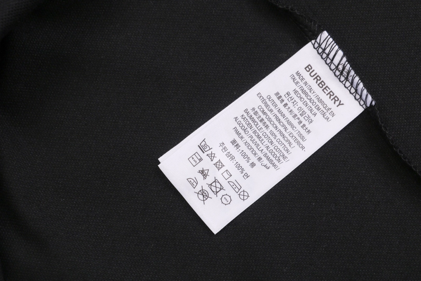 Wash tag