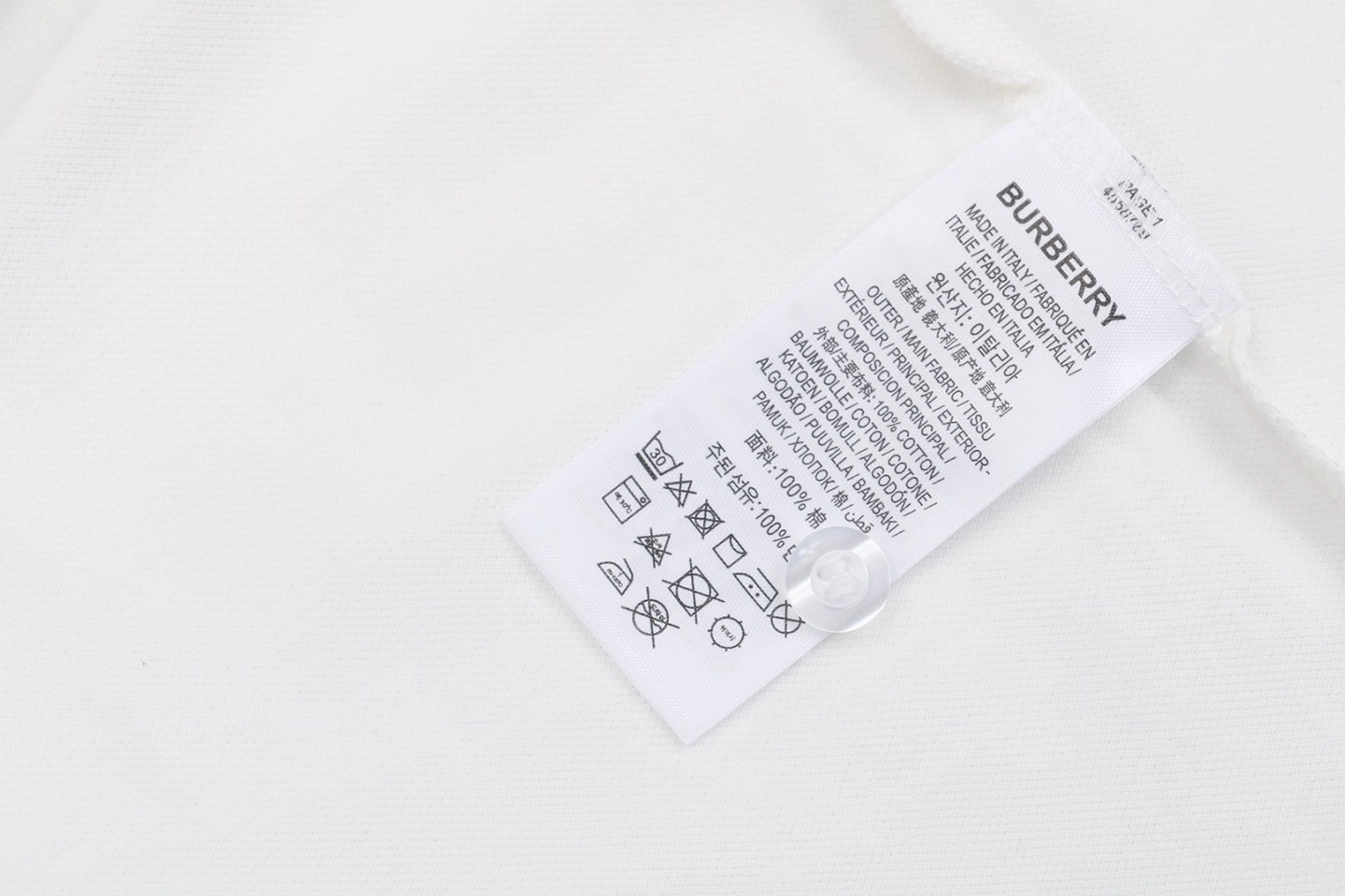 Wash tag