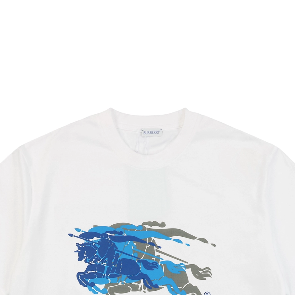 BBry Blue Equestrian Knight Overprint T-Shirt1.jpeg