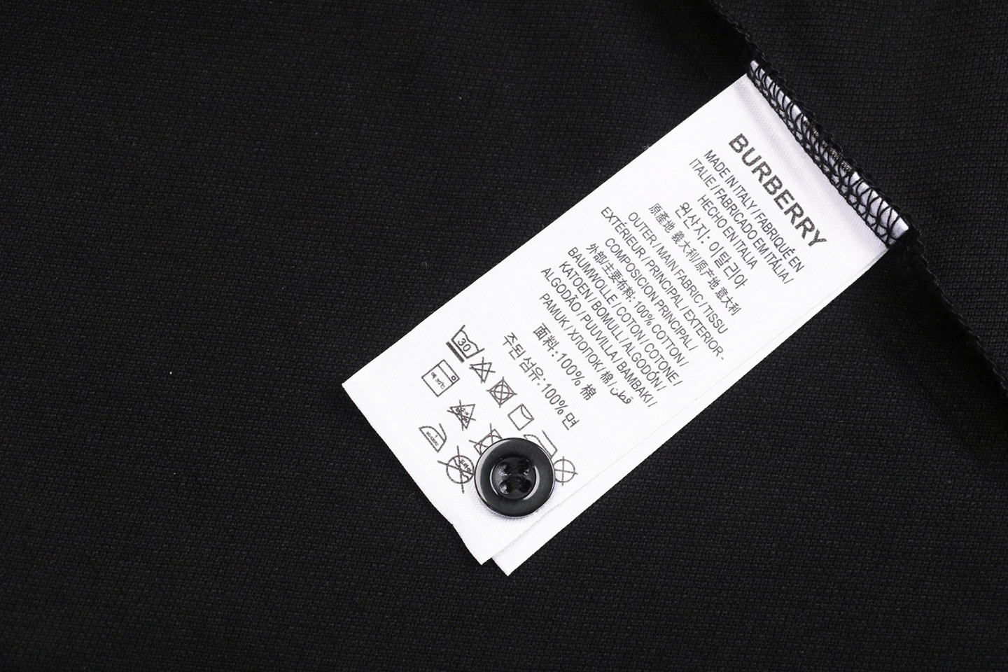 Wash tag