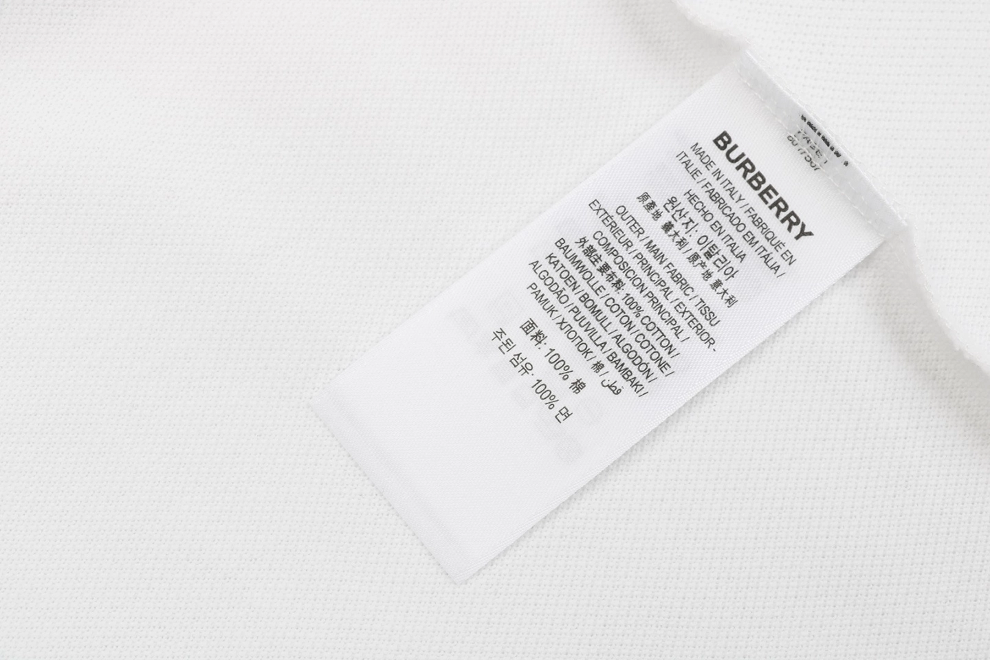 Wash tag