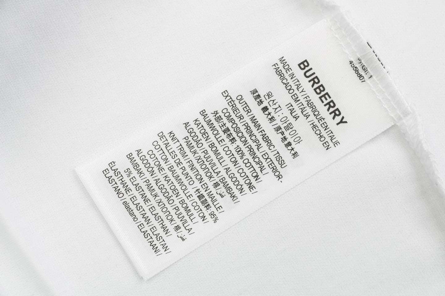 Wash tag