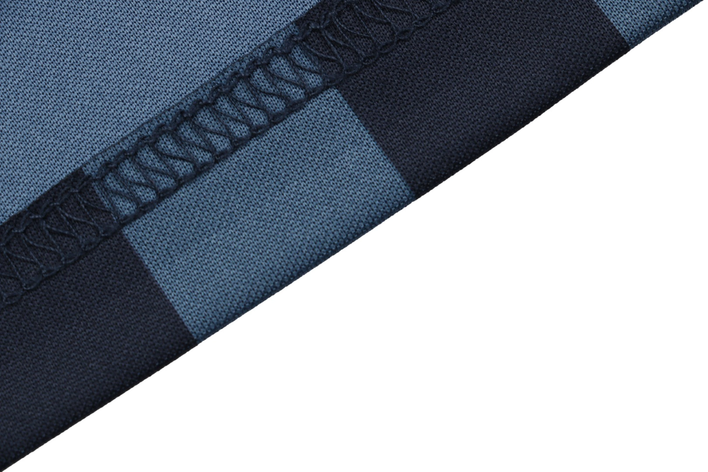 F Badge Embroidery Striped V-Neck T-Shirt6.jpeg