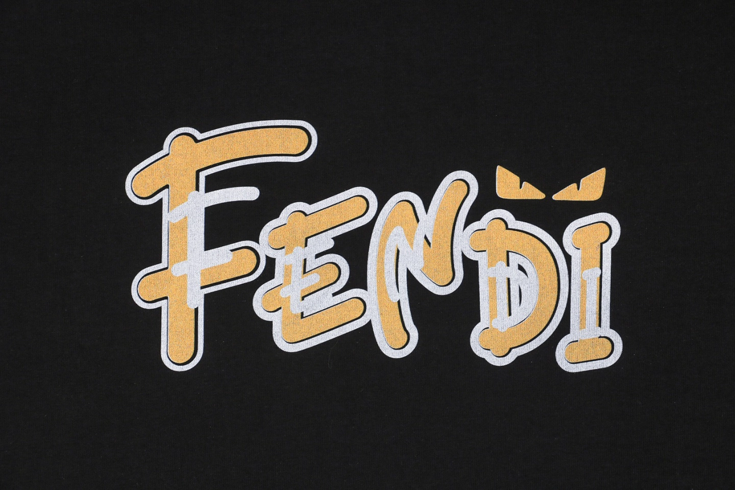 Front side Logo print Black