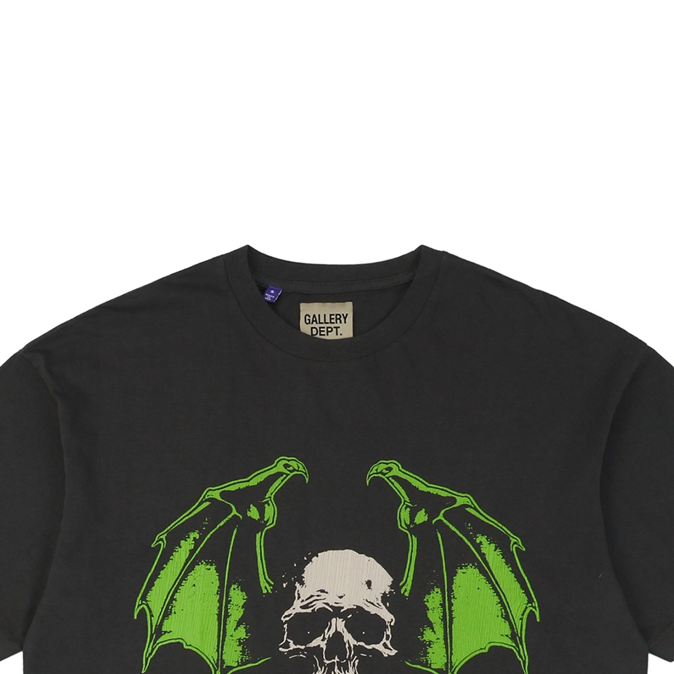 Gallery Dept Skull Bat Graphic T-Shirt1.jpeg