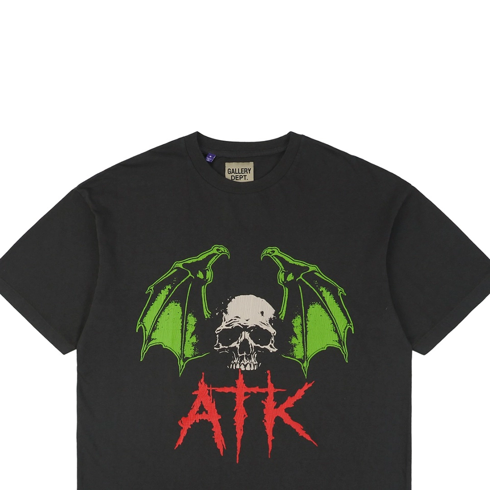Gallery Dept Skull Bat Graphic T-Shirt2.jpeg